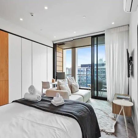 Modern One Bedroom Apartment In Wynyard Quarter Auckland Eksteriør billede